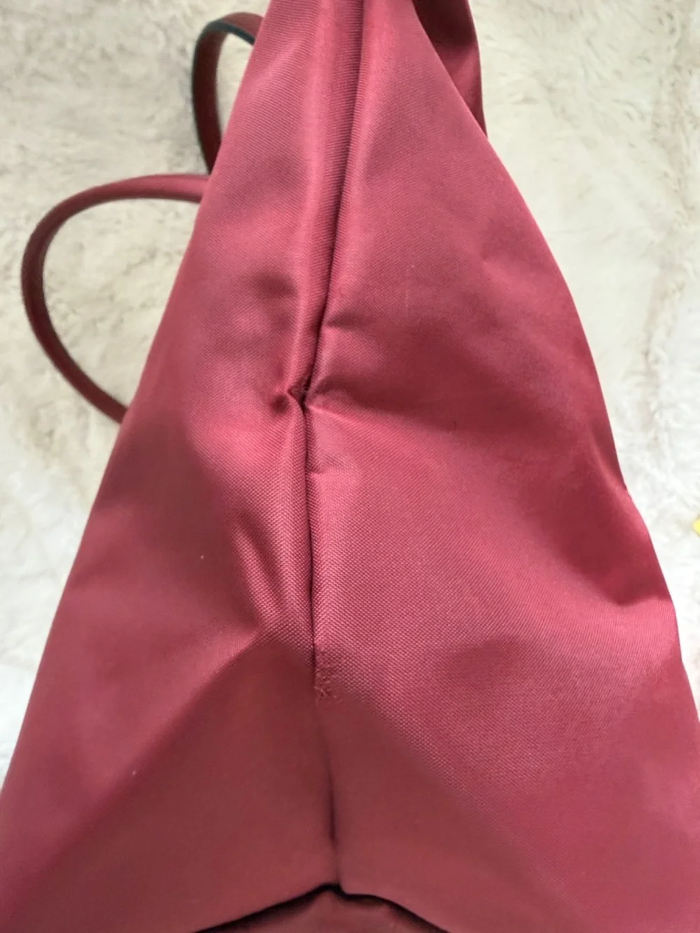 Longchamp Burgundy Nylon Le Pliage Tote - Picture 8 of 15